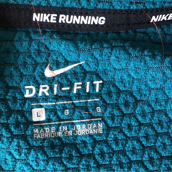 Nike Blue Dri Fit Running Top Size Large - Picture 3 of 3